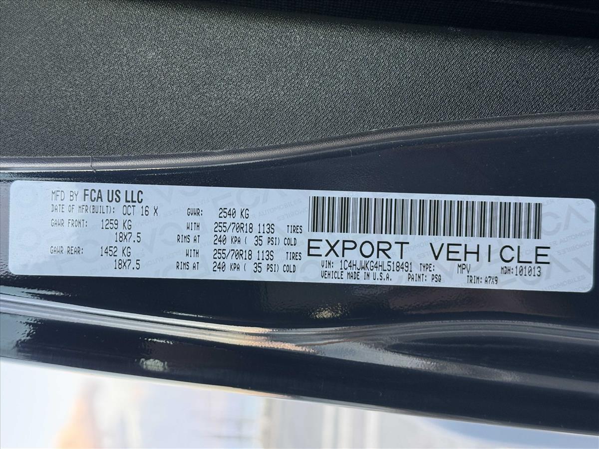2017 Jeep WRANGLER thumbnail