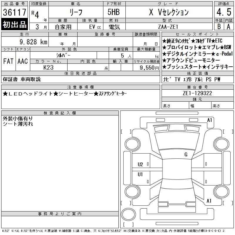 2022 Nissan Leaf thumbnail