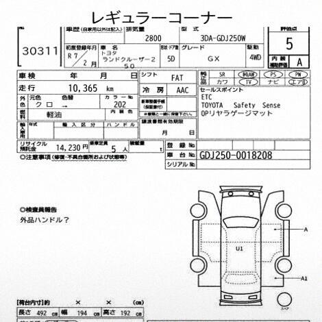 2025 Toyota Land thumbnail