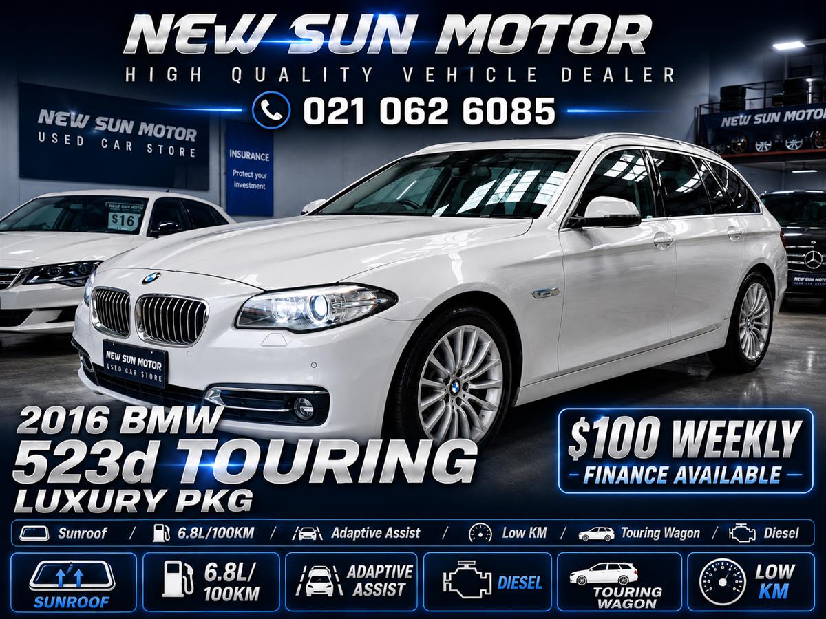 2016 BMW 523D thumbnail