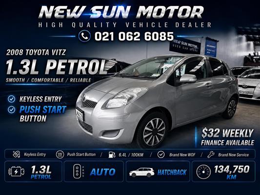 2008 Toyota Vitz thumbnail