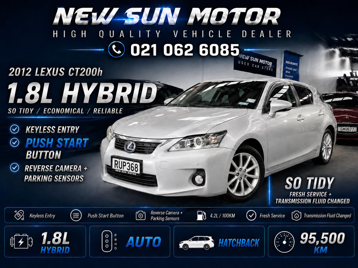 2012 Lexus CT200