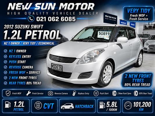 2012 Suzuki Swift thumbnail