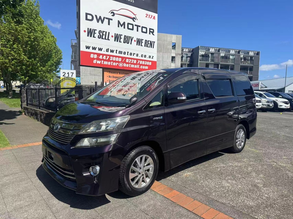 2012 Toyota Vellfire thumbnail