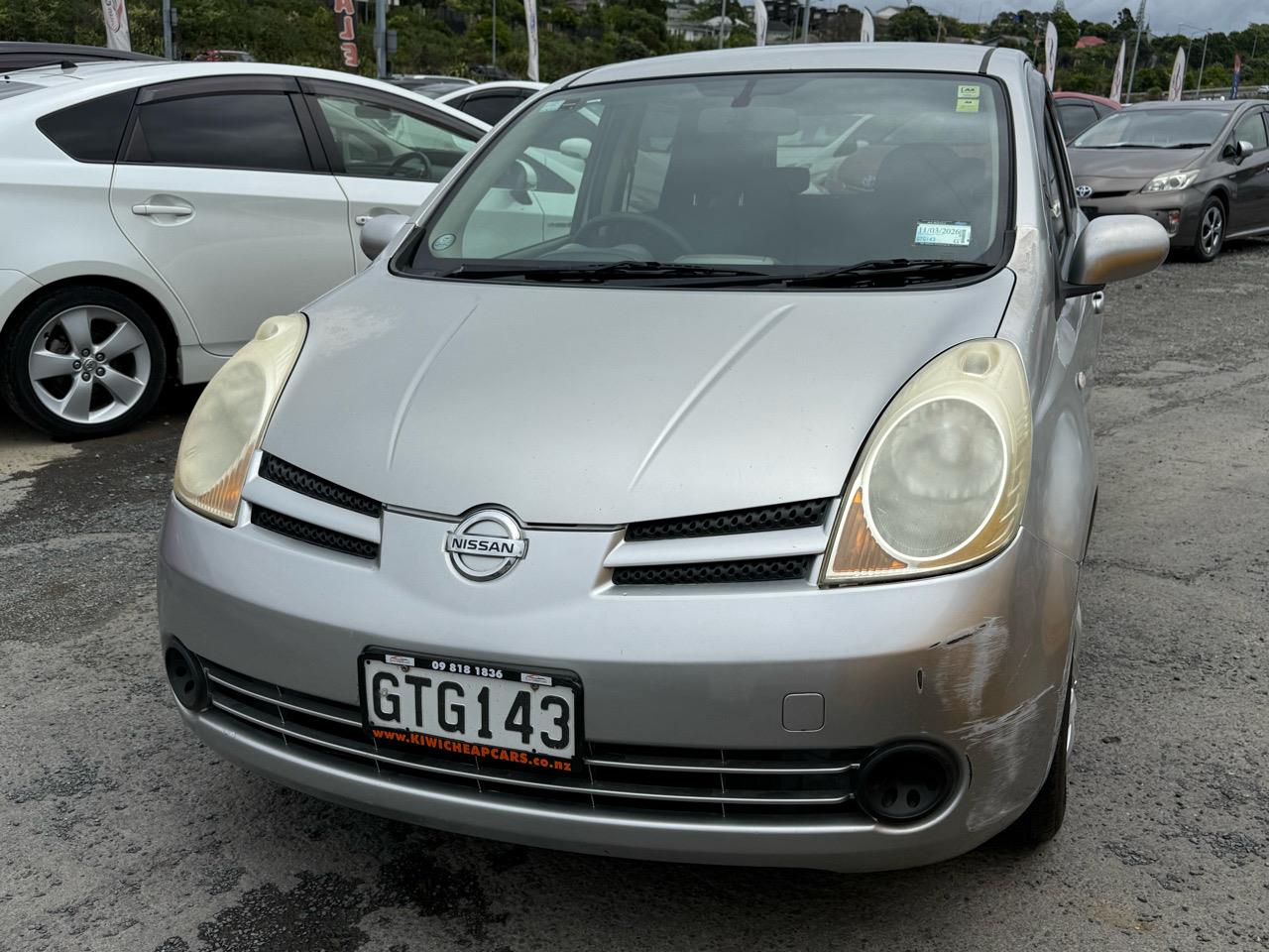 2007 Nissan Note thumbnail